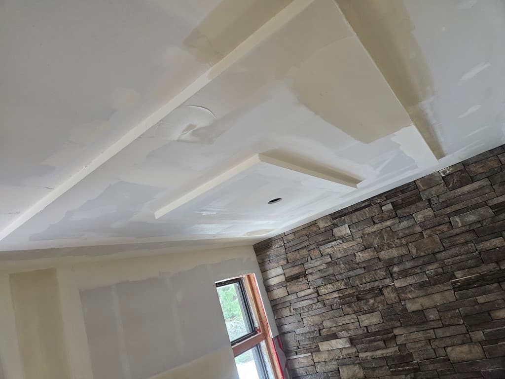 Past drywall work done by Saint Joseph Construction